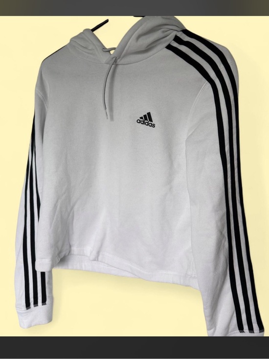 adidas Tops - adidas women's loose-fit cropped hoodie, size small
